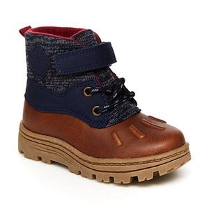 NWT Carterβs Unisex-Child New Duck Boots in Navy Blue